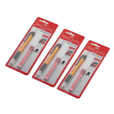 

Фабер (Faber-Castell) 1338 автоматический карандаш 0,5 мм (HB подачи пополнения) в виде желтого зажима 3