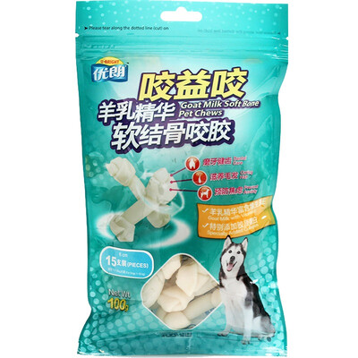 

Long (U-BRIGHT) кусает укус животного козьего молока экстракт полезно мягкая жует кость стык средства-