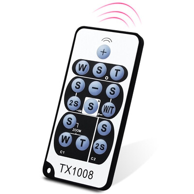 

Si Данде (sidande) TX1008 инфракрасный пульт дистанционного спуска затвора автоспуска подходит для портативных Canon / Nikon / Pentax / Samsung / Minolta SLR камеры