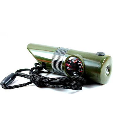 

JAJALIN многофункциональный компас, свисток, термометр, электрический фонарик