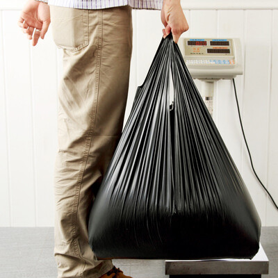 

Мешки для мусора Европы Юна Чули мешки для мусора 40L, разработанных с черным жилетом один раз больших толстыми руками Пылесборниками 100 загруженных