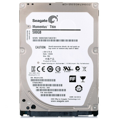 

Seagate (SEAGATE) 500G 7200 об / мин 32M Жесткий диск для ноутбука SATA (ST500LM021)