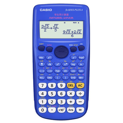 

CASIO FX-82ES PLUS Функция Научный калькулятор Rui blue