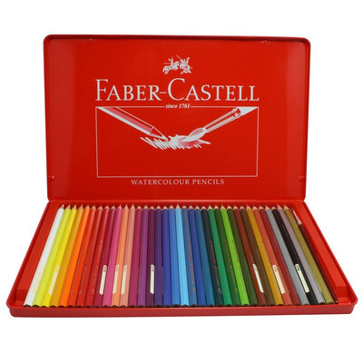 

Faber-castell Водорастворимые цветные карандаши Цветные карандаши 36 цветов Цветные карандаши Карандаши Карандаши 115937 (красный ящик для железа)