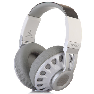 

JBL S700 50-мм головная гарнитура для стереонаушников белого цвета с Mac Talk