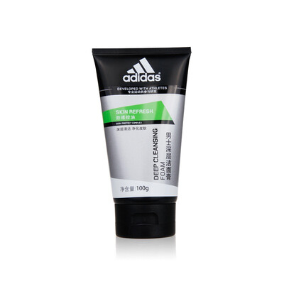 

Adidas (Адидас) через Jin Мужчины Нефть управления Deep Cleanser 100г контроль свежего масла через глубокой очистки мягкой очистки