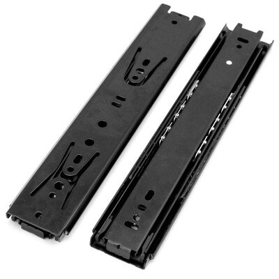 

Hettich выдвижной ящик немой рельс KA трехдорожечный рельс черный 30 см (12 дюймов) 1 оплата 49542