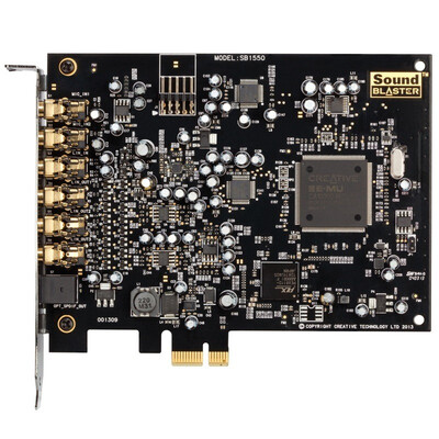 

Инновации (Creative) Sound Blaster Audigy 5 A5 PCI-E интерфейс к сети K песня профессиональная звукозапись карточной игры музыка игры хороший компаньон