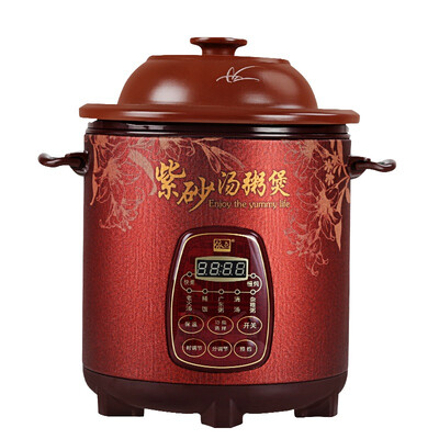 

По словам Ли (Yili) фиолетовых электроплиты электрического медленного плиты супа вариться горшок 3.8L 1401-038 компьютеризированного бронирования