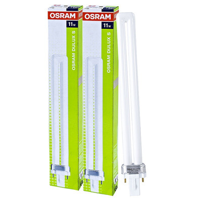 

OSRAM (OSRAM) две игольчатые пробки 11W три первичных цвета однотрубная компактная энергосберегающая лампа дневного света (2 загружаемых)
