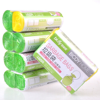 

Байчаоюань Мусорнач сумка большого размера Очищенная сумка типа утолщения 10 рулонов 50х60см