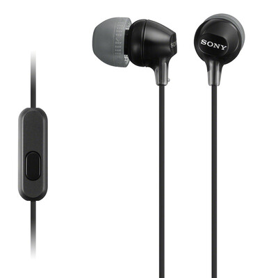

Sony (SONY) MDR-EX15AP наушники-вкладыши смартфон вызов, совместим с различными смарт-телефон черный