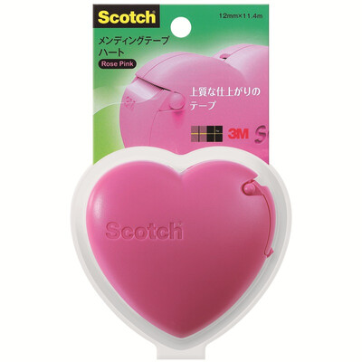 

3M Sihao 810 Невидимая лента Love Handheld Cutter Tape / Уплотнительная лента / ленточный блок / резак Rose 1 Set