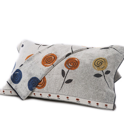 

Золото хлопок твистплей сатин жаккардовые подушки полотенце G2096 серый два загружены