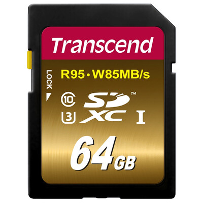 

Карта памяти Transcend (Transcend) 32GB UHS-I U3X SD является высокой скоростью (чтения 95 МБ / с записью 85Mb / с) (частицы MLC)
