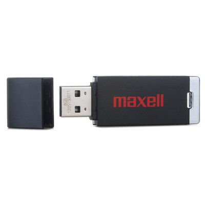 

Бизнес-серия Maxell (Maxell) гладкая 32GB U диск черный