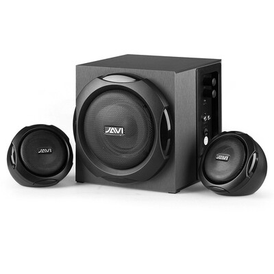 

Javio (JAVI) Динамик H103 Рисование Текстура Дерево 2.1 Канал Низкочастотная проводимость Fidelity Запатентованная технология Черный