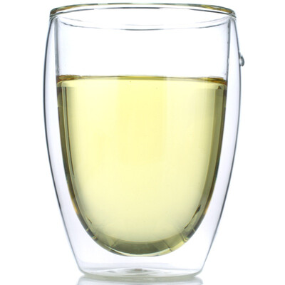 

Jiahong 350ml жаростойкая двойная стеклянная чашка стеклянной крышки G012 прозрачная