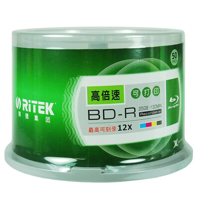 

РИТЭК (РИТЭК) BD-R 12 25G скорость сверхбыстрой синий печатных дисков бочок 50