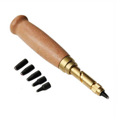 

11PCSSet Automatic Leather Hole Punch Tool Cutter Multifunction Sewing Leather Craft Tool for DIY Belt