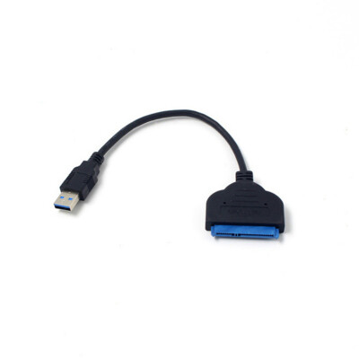 

USB 30 to Sata Adapter Converter Cable 22pin SataIII to USB30 adapters for 25 sata HDD SSD