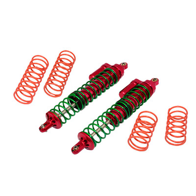 

Tailored 2Pcs Aluminium FrontRear Adjustable Spring Shocks For TRAXXAS X-MAXX 15 RC Car