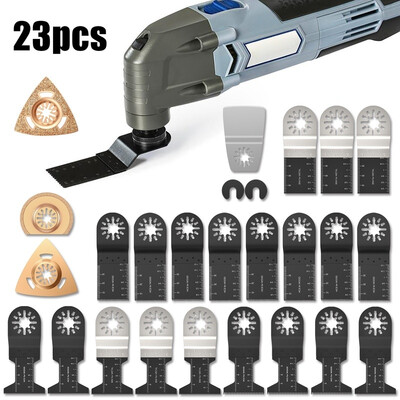 

23PCS High Carbon Steel Mixed Vibration Saw Blade Wood Saw Cutting Saw Blade