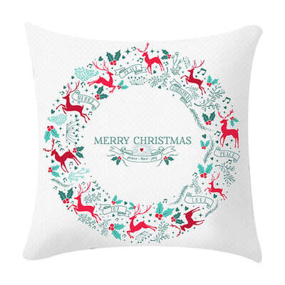 

Pillowcases Christmas Sofa Bed Home Decor Throw Pillow Case christmas decorations for home