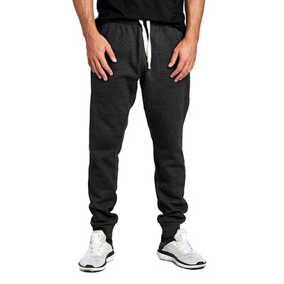 

Tailored Men Casual Jogger Sweatpants Basic Elastic Waist Solid Sport GYM Trousers