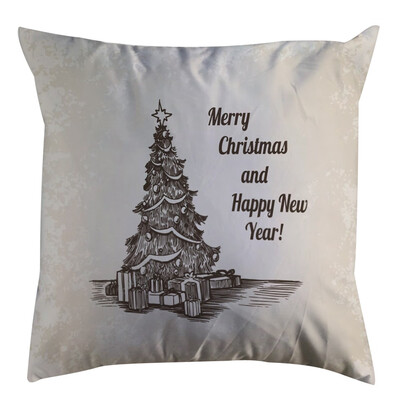 

Tailored Xmas Cotton Pillow Case Cotton Soft Cushion Cover Christmas Home Decoration