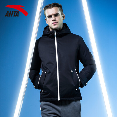 

Anta ANTA 95749612 RICOLEE designer Anta mens cotton jacket jacket winter new warm windproof sports jacket mens foundation black M male 170