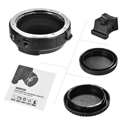 

Andoer AEF-MFT Lens Mount Adapter Ring AF Auto Focus IS Stabilization Aperture Control for Canon EFEF- Lens to M43 Camera for P
