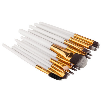 

3 Colors Nylon Makeup Brushes Sets Pro Cosmetic Brush Eyebrow Foundation Shadows Eyeliner Lip Kabuki Make Up Tools Kits 20PCS