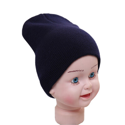 

Kids Hat Winter Warm Baby Hat Knitted Boy Girl Kids Toddler Infant Cap Beanie Candy Color