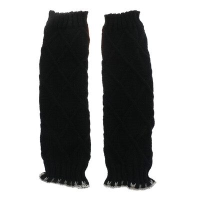 

Children Leg Socks Hand-Woven Knitted Wool Sets Of Socks Keep Warm Protect Leg Socks