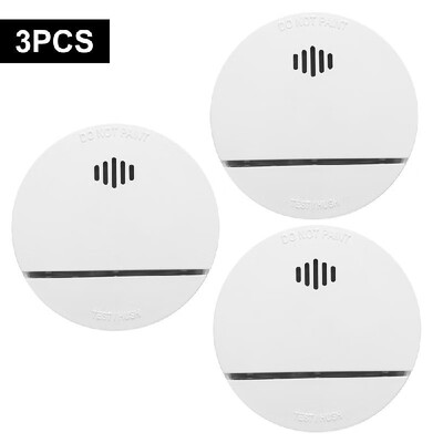 

Wireless Smoke Detector Photoelectric Fire Alarm Battery-Powered Light Sound Warning Fire Safety for Home Hotel School