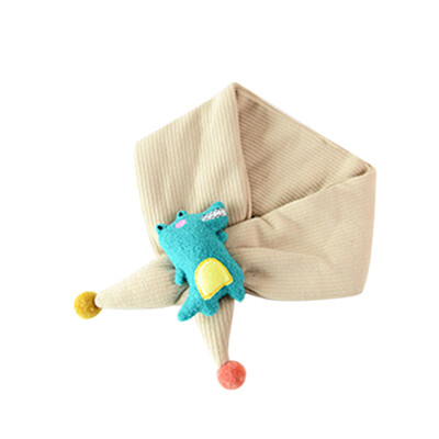 

Baby Cotton Colorful Scarf Winter Fall Kids Lovely Warm-keeping Muffler Children Soft Cute Neck Warmers