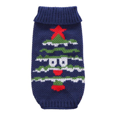 

Pet Christmas Accessories Warm Sweater Christmas Tree Reindeer Small And Medium Dog Knitting Outfits For Autumn And Winter