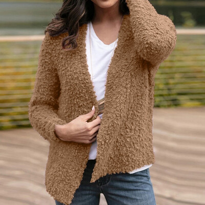 

Toponeto Womens Casual Jacket Winter Warm Outwear Blouse Ladies Coat Overcoat Outercoat