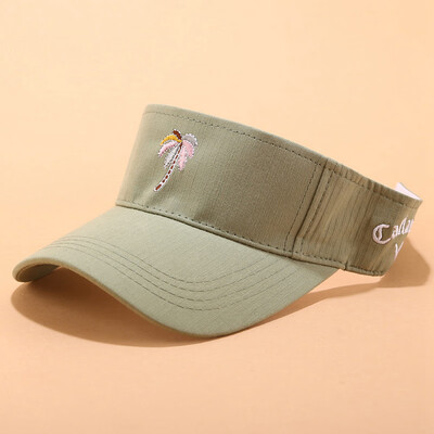 

Summer Fashion Unisex Solid Color Hats Open-top Sun Hat Ultraviolet Light Resistant Sun Hat