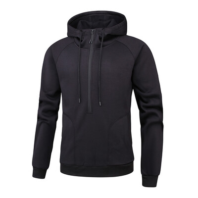 

Toponeto Mens Fashion Casual Trend Solid Color Casual Hooded Sweater