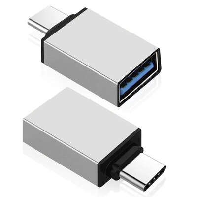 

2 PCS USB 31 Type-C Male to USB 20 Female OTG Adapters Converters