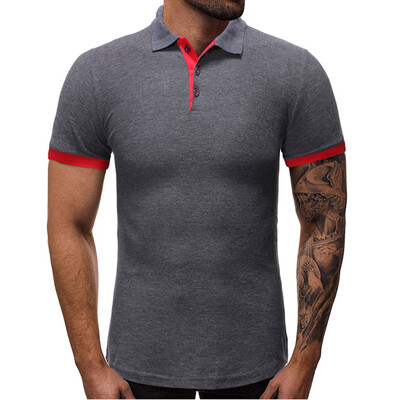 

Toponeto Fashion Personality Mens Summer Casual Slim Short Sleeve T Shirt Top Blouse