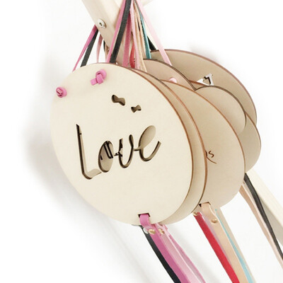 

Wooden Hair Clip Hanging Decoration Storage Hanging Decoration Multi-function Hanging Decoration Children Room Wall Decoration