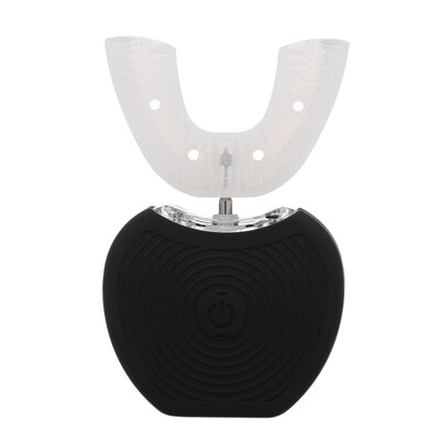 

Automatic Electric Toothbrush Cold Light Whitening 360° Ultrasonic Toothbrush U Type Heads Personal Cleaning Toothbrush