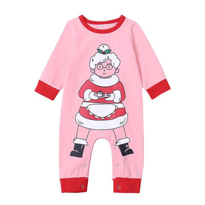 

Baby Rompers fpr girls&boys Christmas Cotton Rompers Full Sleeve Printed Solid Casual Fashion Comfortable Clothing