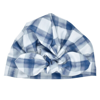 

Baby Fashion Hat Solid Turban Kids Girls Sun Hat Elastic Caps Baby Cap Bow Tie Hat