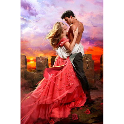 

Toponeto Embroidery Paintings Rhinestone Pasted DIY Diamond Painting Cross Stitch