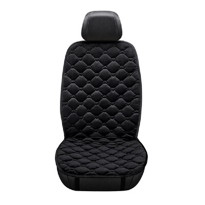 

2in1 12V Car Front Seat Heating Cover Pad with Intelligent Temperature Controller Winter Heater Velvet