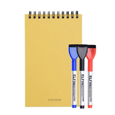 

Elfinbook X Erasable Reusable Smart Elfin book Memo Pad Notebook Cloud Erase Notepad With 3 pens